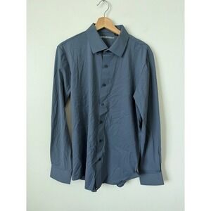 Men's Spaidersilk Blue Button-Down Shirt – Size XL – NWOT